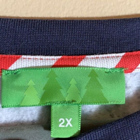 Men’s Blue Christmas Sweater 2XL - Picture 4 of 5